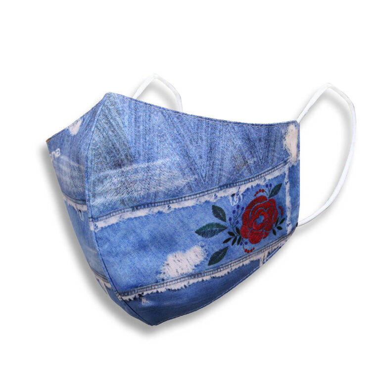 Lasona Fashion Masker 2Ply Polyester,Katun,Sublim print AS-MSK-001-0005 - Image 3