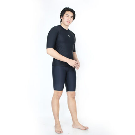 Lasona Silver Men Rash Guard Swimwear Baju Atasan Renang Pria Size Besar BM-A3175-E3X - Image 3