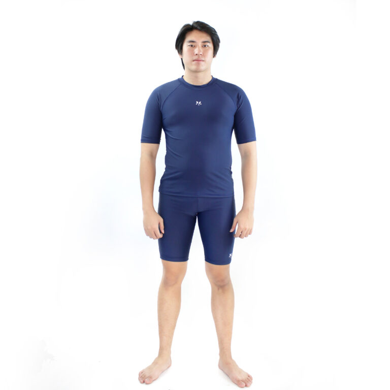 Lasona Silver Men Rash Guard Swimwear Baju Atasan Renang Pria BM-A3175-E3 - Image 7