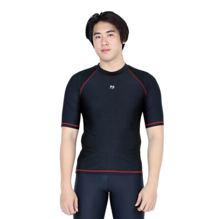 Lasona Men Rash Guard Swimwear Baju Atasan Renang Pria Size Besar BM-A3175-L4X - Image 6