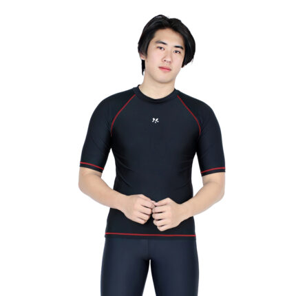 Lasona Men Rash Guard Swimwear Baju Atasan Renang Pria Size Besar BM-A3175-L4X - Image 8