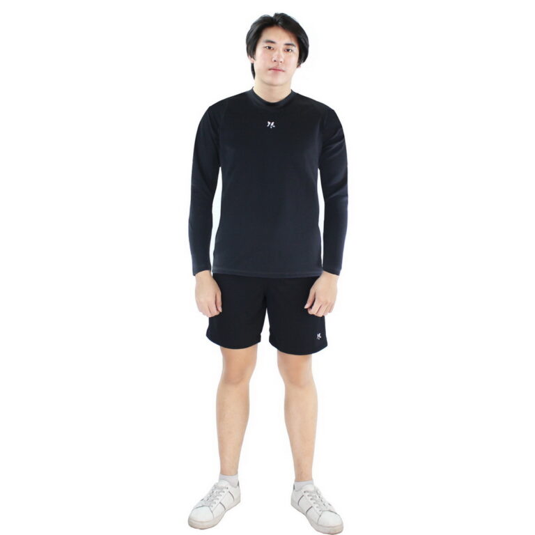 Lasona Men Sportswear Baju Atasan Olahraga Pria Tangan Panjang Size Besar BM-C3175-MX - Image 2