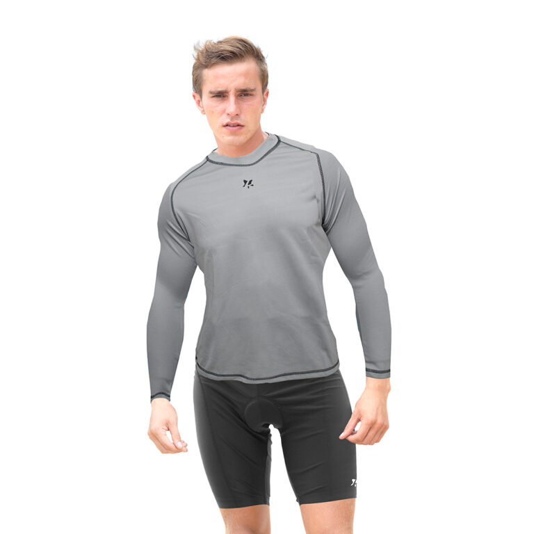 Lasona Men Sportswear Baju Atasan Olahraga Pria Tangan Panjang Size Besar BM-C3175-MX - Image 7