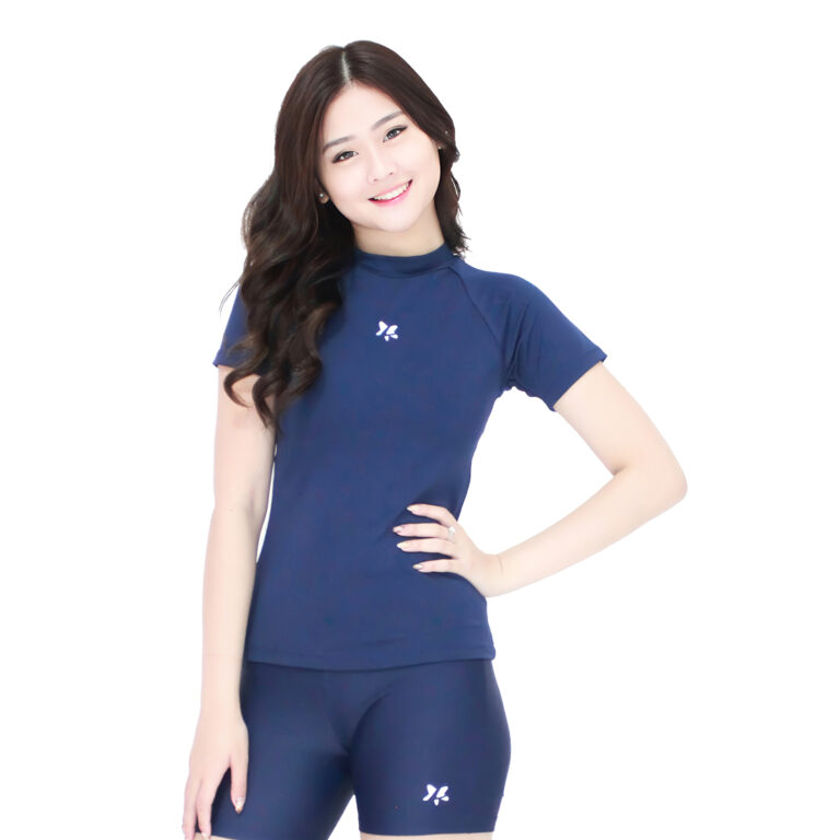 Lasona Silver Women Rash Guard Swimwear Baju Renang Wanita BRP-A3175-E3 - Image 8