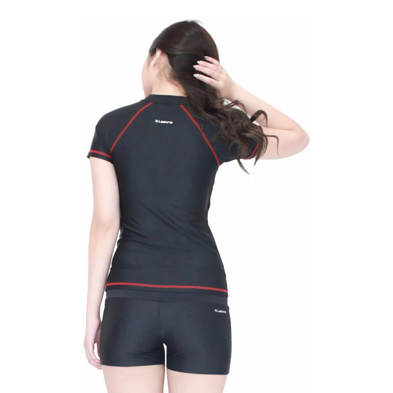 Lasona Women Rash Guard  Swimwear Baju Atasan Renang Wanita Size Besar BRP-A3175-L4X - Gambar 10