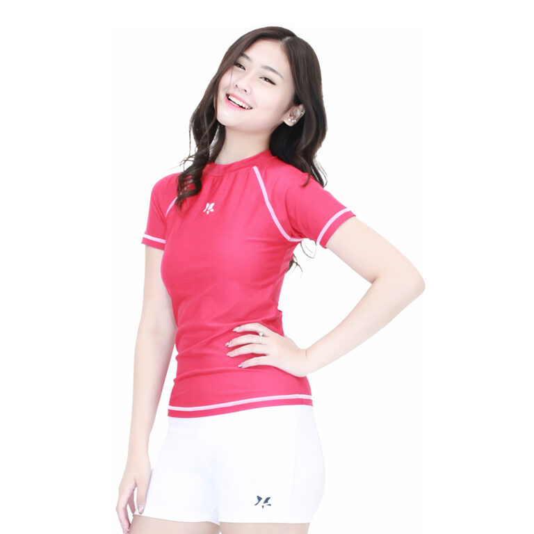 Lasona Women Rash Guard  Swimwear Baju Atasan Renang Wanita Size Besar BRP-A3175-L4X - Gambar 23