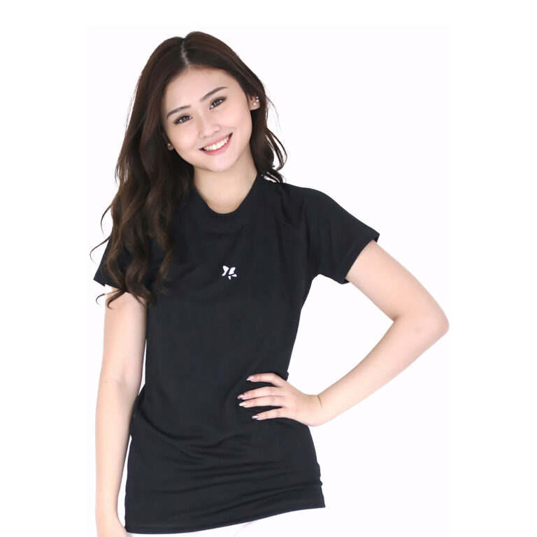 BRP-A3175-M_Black-Black1.jpg Lasona Women Sportswear Baju Atasan Olahraga Wanita BRP-A3175-M - Gambar 1