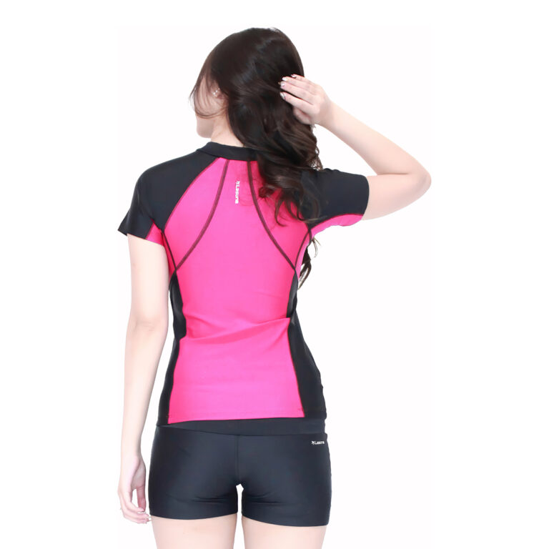 Lasona Women Rash Guard  Swimwear Baju Atasan Renang Wanita Size Besar BRP-A3234-L4X - Image 5