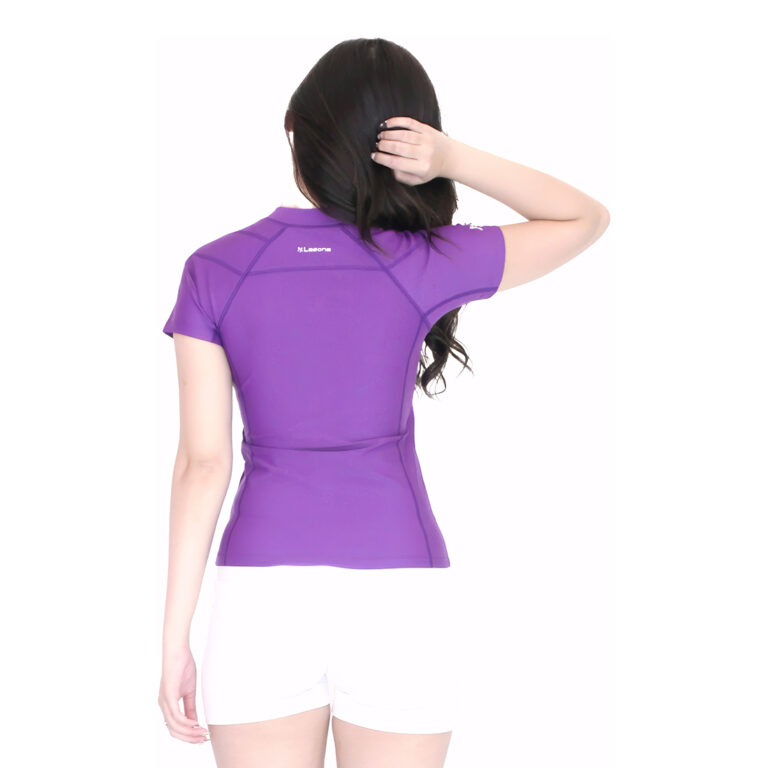 Lasona Women Rash Guard  Swimwear Baju Atasan Renang Wanita Size Besar BRP-A3264R-L4X - Gambar 30