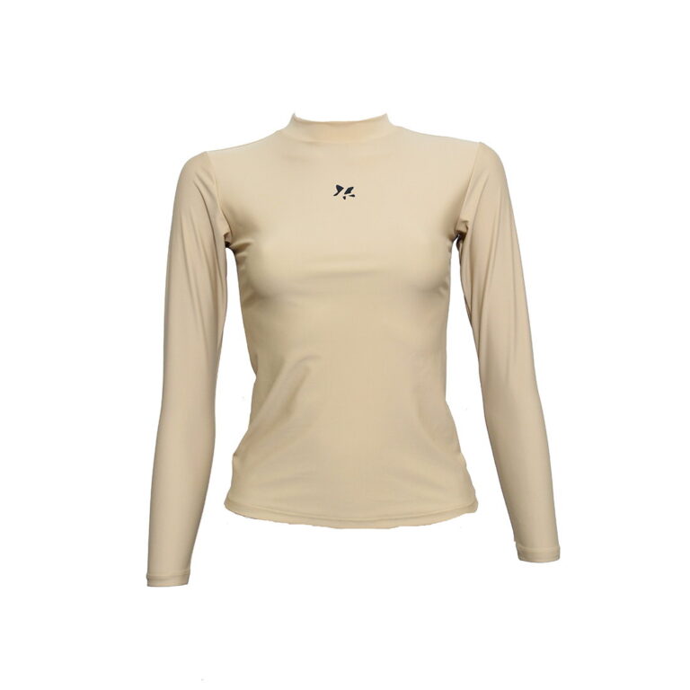 Lasona Women Rash Guard Swimwear Baju Atasan Renang Wanita Tangan Panjang Size Besar BRP-C002-L4X - Gambar 2