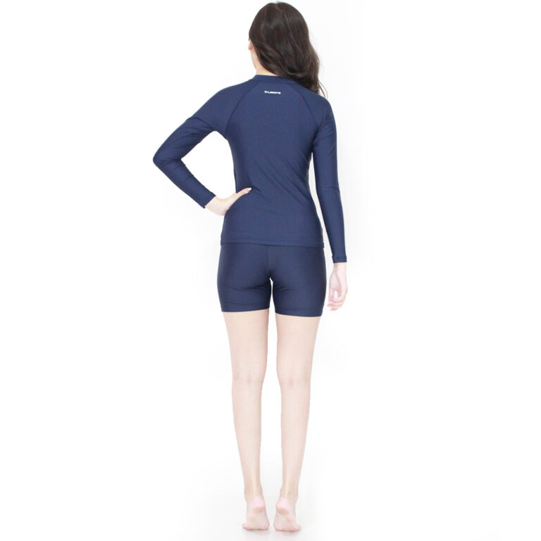 Lasona Women Rash Guard  Swimwear Baju Atasan Renang Wanita Tangan Panjang Size Besar BRP-C3175-L4X - Image 14