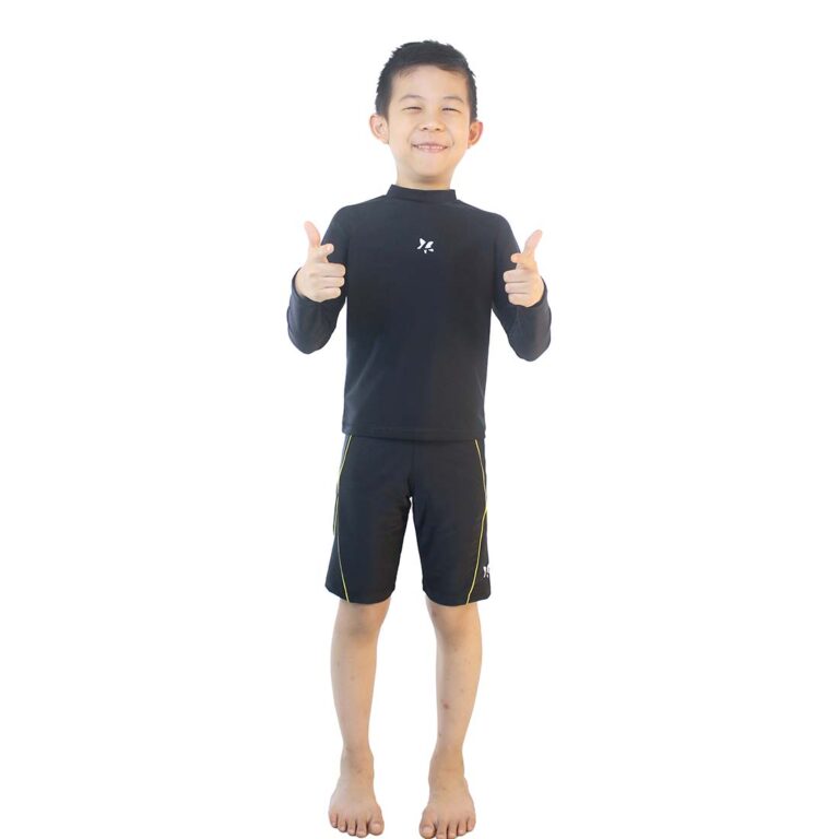 Lasona Kids Rash Guard Swimwear Baju Atasan Renang Anak Tangan Panjang BRP-G3175-L4 - Image 2