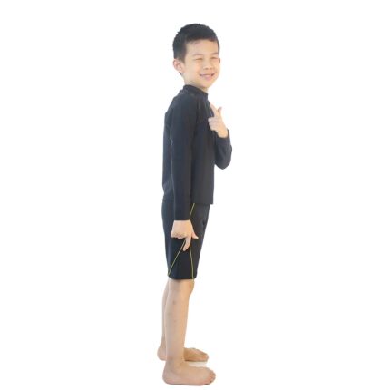 Lasona Kids Rash Guard Swimwear Baju Atasan Renang Anak Tangan Panjang BRP-G3175-L4 - Image 4