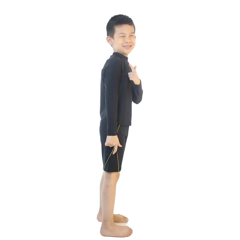 Lasona Kids Rash Guard Swimwear Baju Atasan Renang Anak Tangan Panjang BRP-G3175-L4 - Image 4