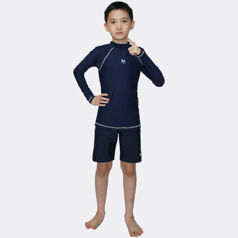 Lasona Kids Rash Guard Swimwear Baju Atasan Renang Anak Tangan Panjang BRP-G3175-L4 - Image 13