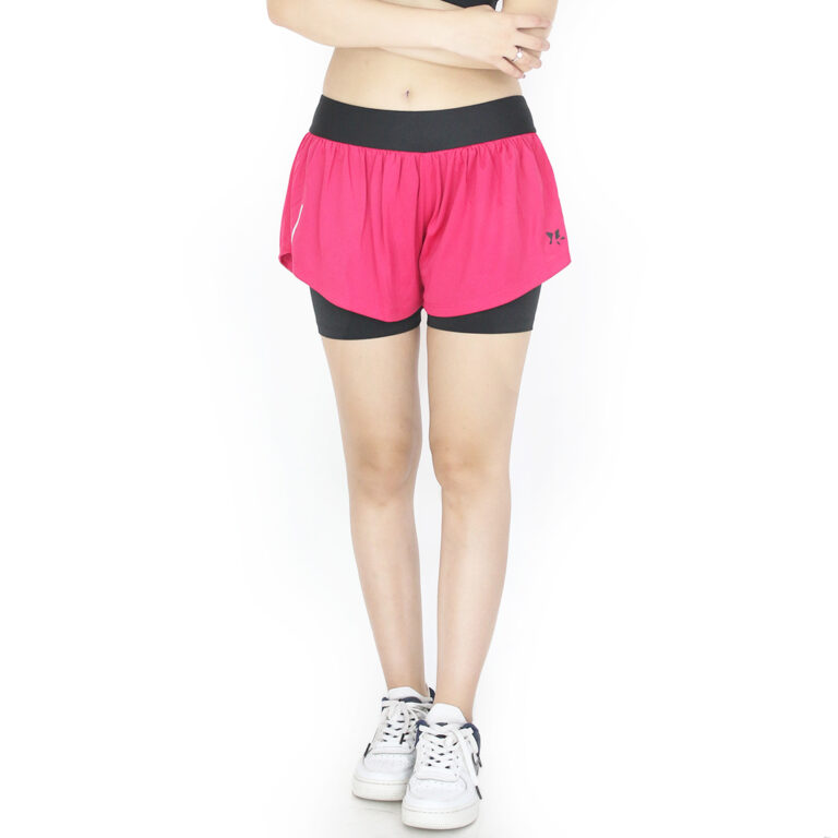 CPM-901-M_Pink15-Black1.jpg Lasona Women Sportswear Celana Olahraga Wanita CPM-901-M - Gambar 1