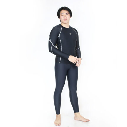 Lasona Men Silver Celana Renang Panjang Pria CRF-001-E3 - Image 2