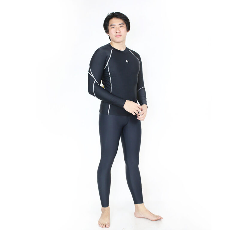 Lasona Men Silver Celana Renang Panjang Pria CRF-001-E3 - Image 2