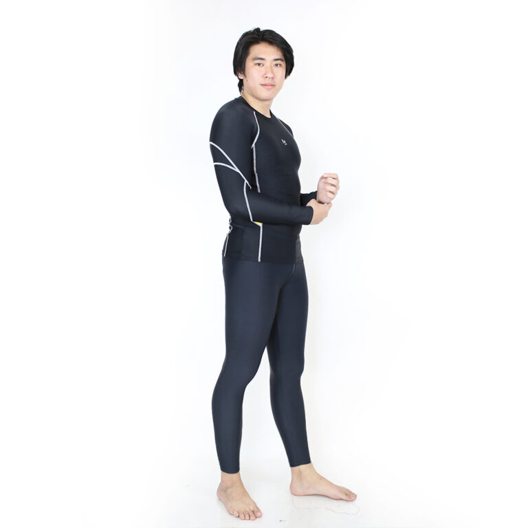 Lasona Men Silver Celana Renang Panjang Pria CRF-001-E3 - Image 4