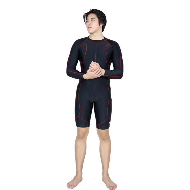 Lasona Men Swimwear Baju Renang Diving Pria Tangan Panjang MTRJ-C3307-L4 - Image 2