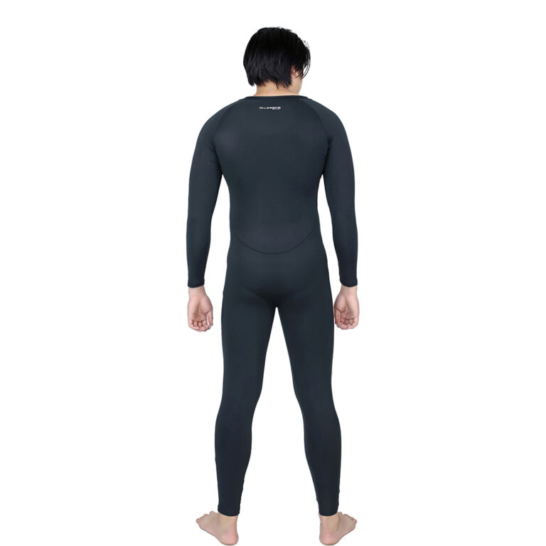 Lasona Men Silver Swimwear Baju Renang Diving Panjang Pria Tangan Panjang MTRP-C3270-E3 - Gambar 5