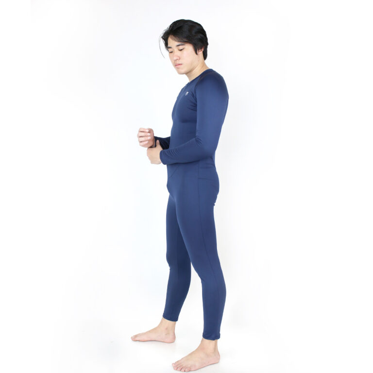 Lasona Men Silver Swimwear Baju Renang Diving Panjang Pria Tangan Panjang MTRP-C3270-E3 - Gambar 8