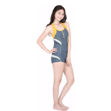 Lasona Women Swimwear Sets Baju Renang Setelan Atasan Panjang Wanita SPR-2863A-HL4 - Gambar 9