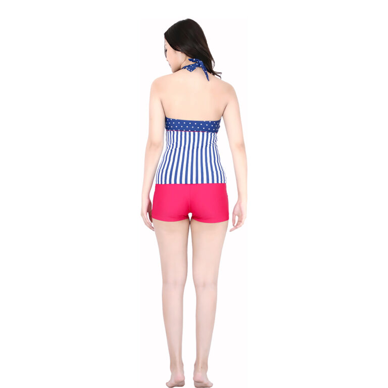 Lasona Women Swimwear Sets Baju Renang Setelan Atasan Panjang Wanita SPR-3209B-HL01044 - Gambar 5