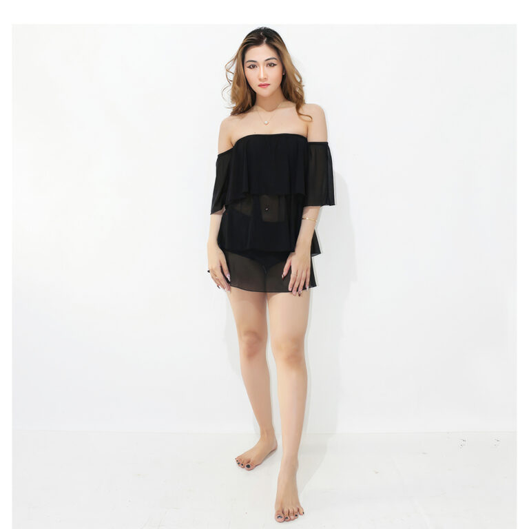 Lasona Women Swimwear Sets Baju Renang Setelan Atasan Panjang Wanita SPR-3258J-HI0094 - Gambar 2