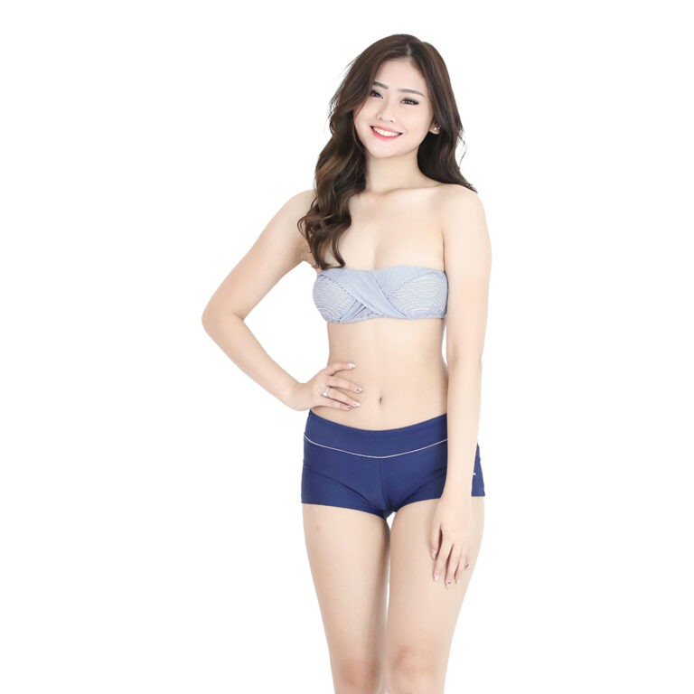 Lasona Women Swimwear Sets Baju Renang Setelan Atasan Pendek Wanita SR-2362A-HL0824 - Image 1