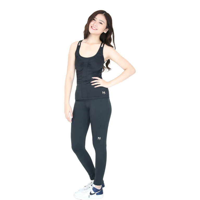 Lasona Women Sportswear Legging Celana Olahraga Panjang Wanita STP-096T-HE - Gambar 3