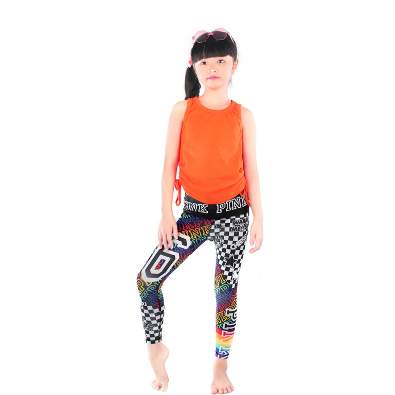 Lasona Kids Sportswear Celana Legging Olahraga Panjang Anak Perempuan STP-H096T-HE0001 - Gambar 2