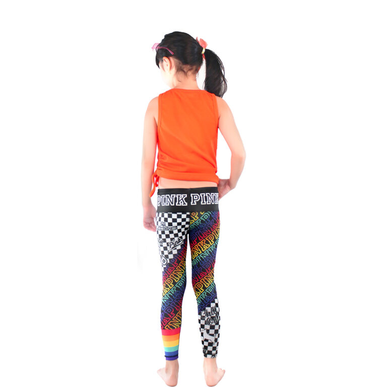 Lasona Kids Sportswear Celana Legging Olahraga Panjang Anak Perempuan STP-H096T-HE0001 - Gambar 5