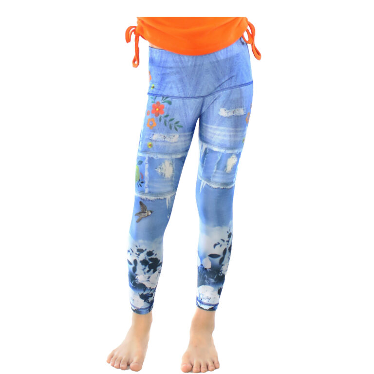Lasona Kids Sportswear Celana Legging Olahraga Panjang Anak Perempuan STP-H096T-HE0005 - Image 1