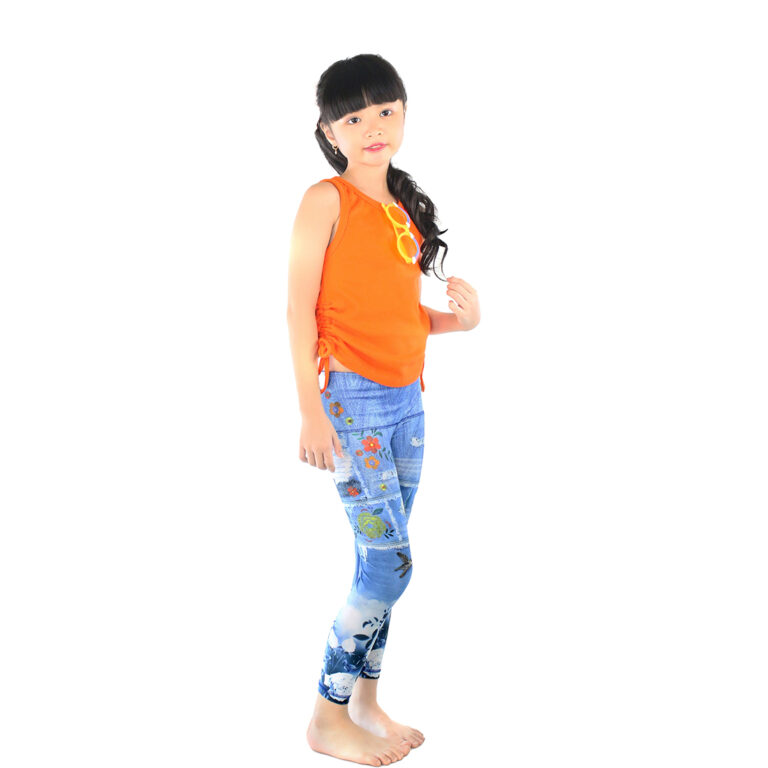 Lasona Kids Sportswear Celana Legging Olahraga Panjang Anak Perempuan STP-H096T-HE0005 - Image 4