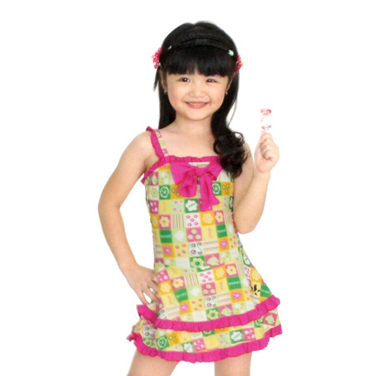 Lasona Kids Swimwear Baju Renang Anak Perempuan SW-D3223J-L0857 - Image 1