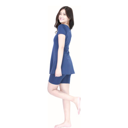 Lasona Silver Women Swimsuit Baju Renang Rok Wanita Size Besar TRDP-A2438J-E3X - Image 8