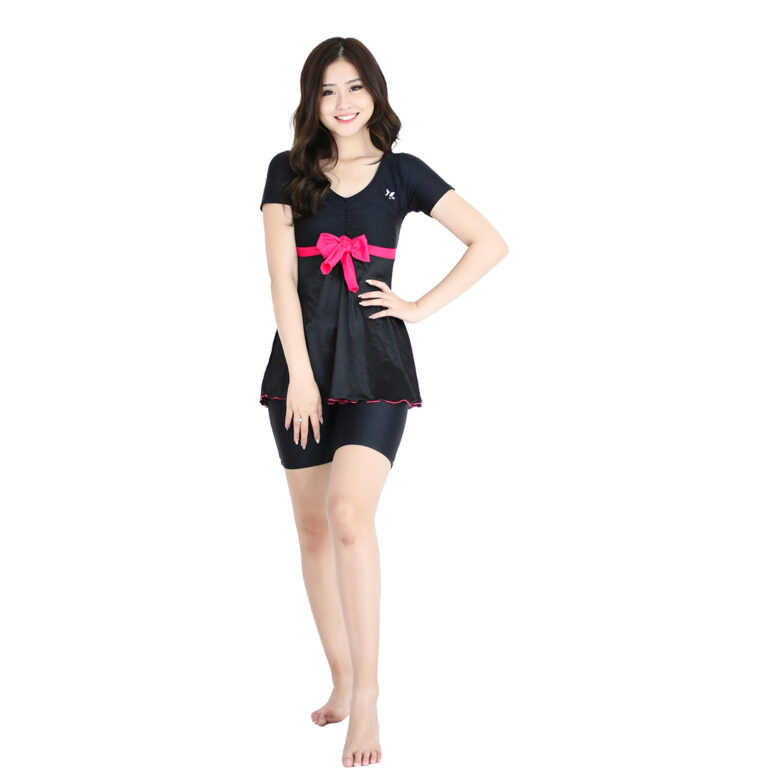 Lasona Women Swimsuit Baju Renang Rok Wanita Size Besar TRDP-A3228J-L0481X - Image 7