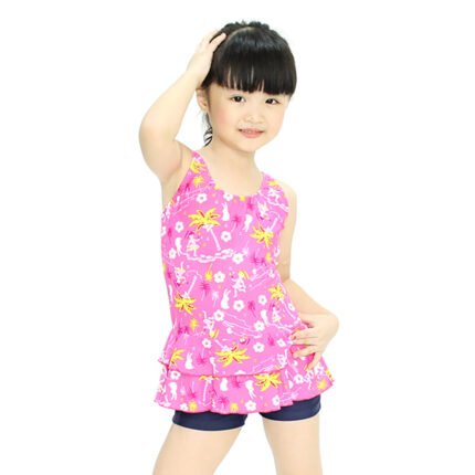 Lasona Kids Swimsuit Baju Renang Rok Anak Perempuan TRDP-D3216J-L01036