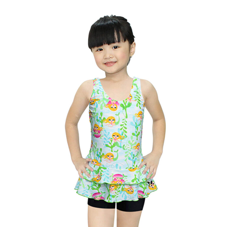 Lasona Kids Swimsuit Baju Renang Rok Anak Perempuan TRDP-D3216J-L01677 - Image 1