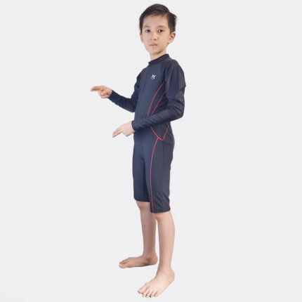 Lasona Kids Swimsuit Baju Renang Diving Anak Tangan Panjang TRJ-G3181-L4 - Image 3