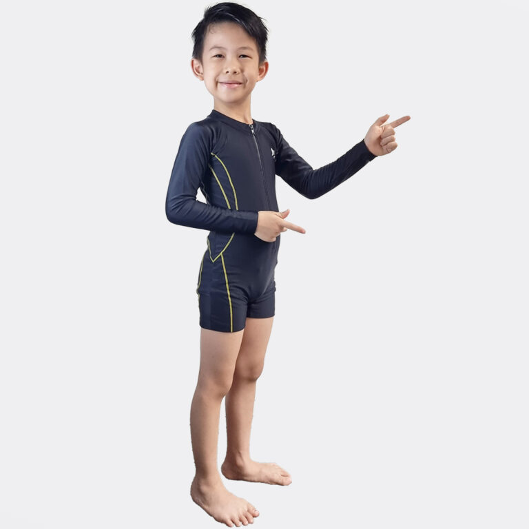 Lasona Kids Swimsuit Baju Renang Diving Anak Tangan Panjang TRJ-G3181-L4 - Image 8