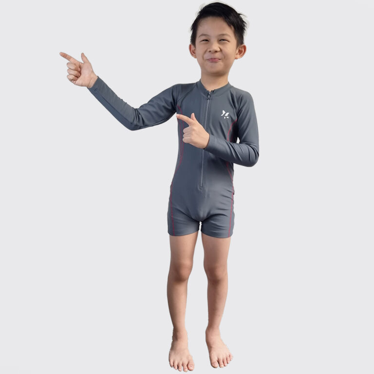Lasona Kids Swimsuit Baju Renang Diving Anak Tangan Panjang TRJ-G3181-L4 - Image 12