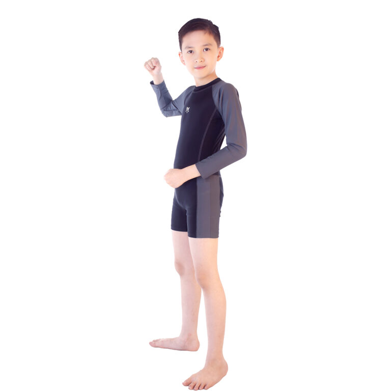 Lasona Kids Swimsuit Baju Renang Diving Anak Tangan Panjang TRJ-G3203-L4 - Image 3