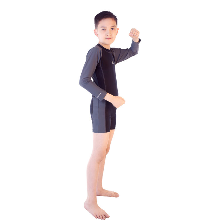 Lasona Kids Swimsuit Baju Renang Diving Anak Tangan Panjang TRJ-G3203-L4 - Image 4