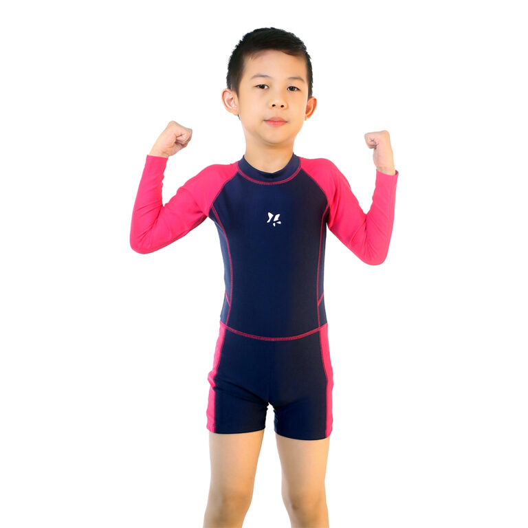 Lasona Kids Swimsuit Baju Renang Diving Anak Tangan Panjang TRJ-G3203-L4 - Image 11