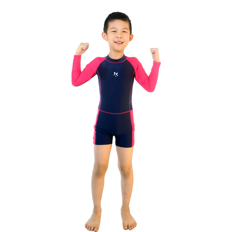 Lasona Kids Swimsuit Baju Renang Diving Anak Tangan Panjang TRJ-G3203-L4 - Image 12