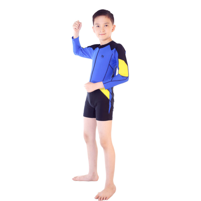 Lasona Kids Swimsuit Baju Renang Diving Anak Tangan Panjang TRJ-G3246-L4 - Image 3