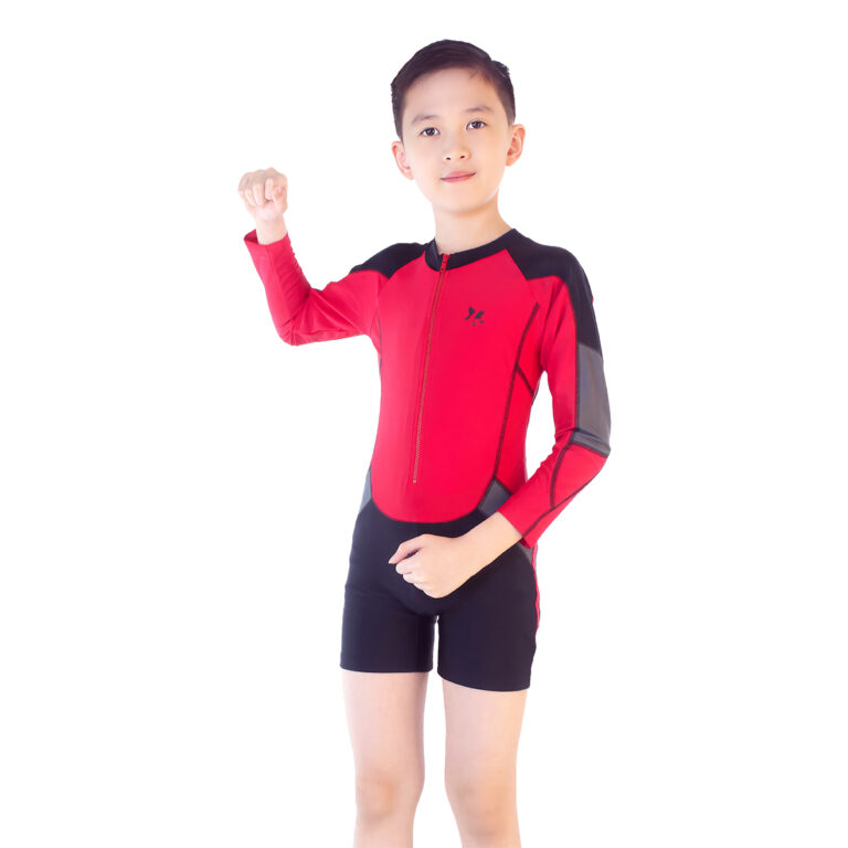 Lasona Kids Swimsuit Baju Renang Diving Anak Tangan Panjang TRJ-G3246-L4 - Image 6