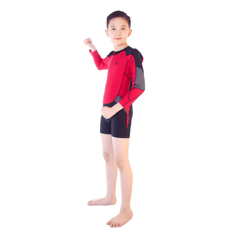 Lasona Kids Swimsuit Baju Renang Diving Anak Tangan Panjang TRJ-G3246-L4 - Image 8